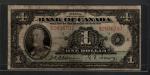 1935 Bank of Canada $1 P-38 Note