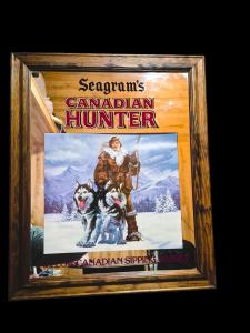 Segrums Vintage Canadian Mirror Bar Sign