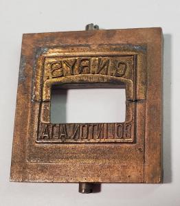 Canadian National Railways Brass Ticket Stamp