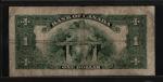 1935 Bank of Canada $1 P-38 Note