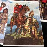 Arnold Friberg RCMP Vintage Artwork 12”x8”