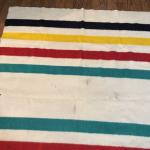 Hudson's Bay Vintage 4 Point Wool Blanket