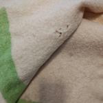 Hudson's Bay Vintage Wool Stripe Throw Blanket