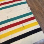Hudson's Bay Vintage 4 Point Wool Blanket