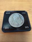 Canadian Elizabeth II RCMP Centennial Silver Dollar