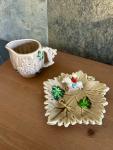 Vintage Canada Souvenir Creamer and Tray Set