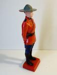 Vintage 1950s Royal Canadian Mountie Plastic Figure
