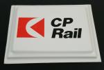Canadian Pacific Railroad Logo Display 4.75"x3.75