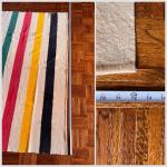1950s Multistripe Wool Blanket - Hudson’s Bay Style