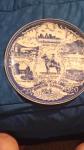 Windsor Ceramic RCMP Collector Plate - Blue & White