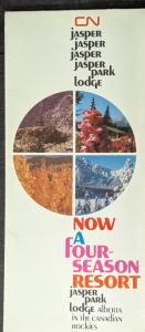 Canadian National Railway Jasper Park Lodge Brochure