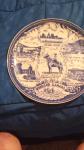 Windsor Ceramic RCMP Collector Plate - Blue & White