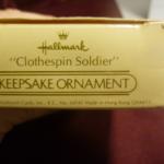 1984 Hallmark Canadian Mountie Ornament