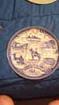 Windsor Ceramic RCMP Collector Plate - Blue & White
