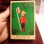 1984 Hallmark Canadian Mountie Ornament