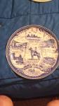 Windsor Ceramic RCMP Collector Plate - Blue & White