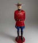 Royal Canadian Mountie Plastic Statue - 7.5