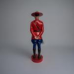 Royal Canadian Mountie Plastic Statue - 7.5