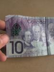 2017 UNC Canadian 10 Dollar Polymer Note