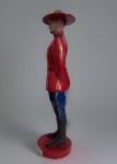 Royal Canadian Mountie Plastic Statue - 7.5