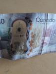 2017 UNC Canadian 10 Dollar Polymer Note