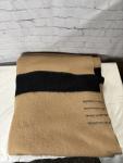 Hudson Bay Vintage Wool Brown Blanket 75"x84”