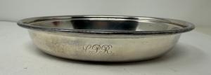 Canadian Pacific Railroad Silver Plate Oval Dish