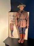 Brown Serge RCMP Constable Uniform, 1960s Vintage