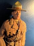 Brown Serge RCMP Constable Uniform, 1960s Vintage