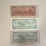 Canada $2 & $1 Banknotes Lot – Vintage Collection