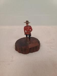 Canadian Mountie Vintage Figurine Souvenir