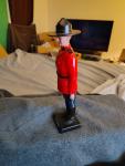 8" Canadian Mountie Plastic Figurine - Vintage Decor