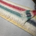 Hudson’s Bay Company Vintage Mohair Blanket Multi Stripe