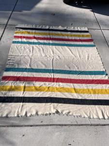 Hudson's Bay Vintage 4-Point Stripe Blanket