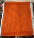 Hudson's Bay Vintage 3.5-Point Orange Wool Blanket