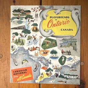 1950 Canadian National Railway Playground Advertising Brochure