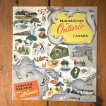 1950 Canadian National Railway Playground Advertising Brochure