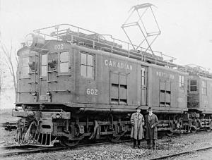 Vintage 1914 Montreal Canadian Northern Railway Photo