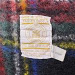 Hudson Bay Tartan Wool Throw Blanket 48x44