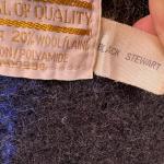 Hudson Bay Tartan Wool Throw Blanket 48x44