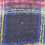 Hudson Bay Tartan Wool Throw Blanket 48x44