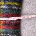 Hudson Bay Tartan Wool Throw Blanket 48x44