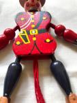 Vintage Canadian Mountie Wooden Moveable Limbs Ornament