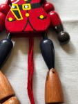 Vintage Canadian Mountie Wooden Moveable Limbs Ornament