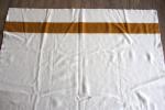 Hudson Bay Vintage Gold Stripe Wool Blanket