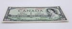 1954 Bank of Canada $1 Note - Devil in Hair