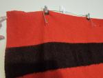 Hudson’s Bay Vintage Red Black Wool Blanket