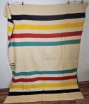 Hudson's Bay Vintage 4 Point Wool Blanket