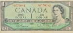 1954 Canadian Dollar Bill - Great Vintage Find