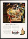 1941 Hudson's Bay Christmas Dinner Vintage Ad